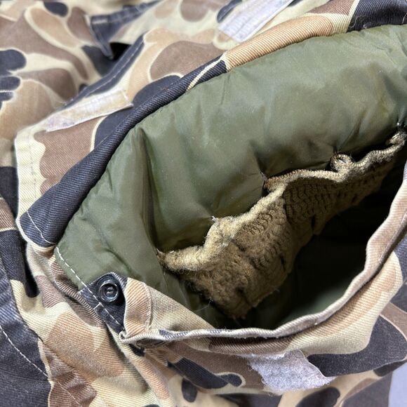 VTG Columbia Mens XL Duck Camo Insulated Jacket Parka Gore-Tex USA Thinsulate - Picture 12 of 14